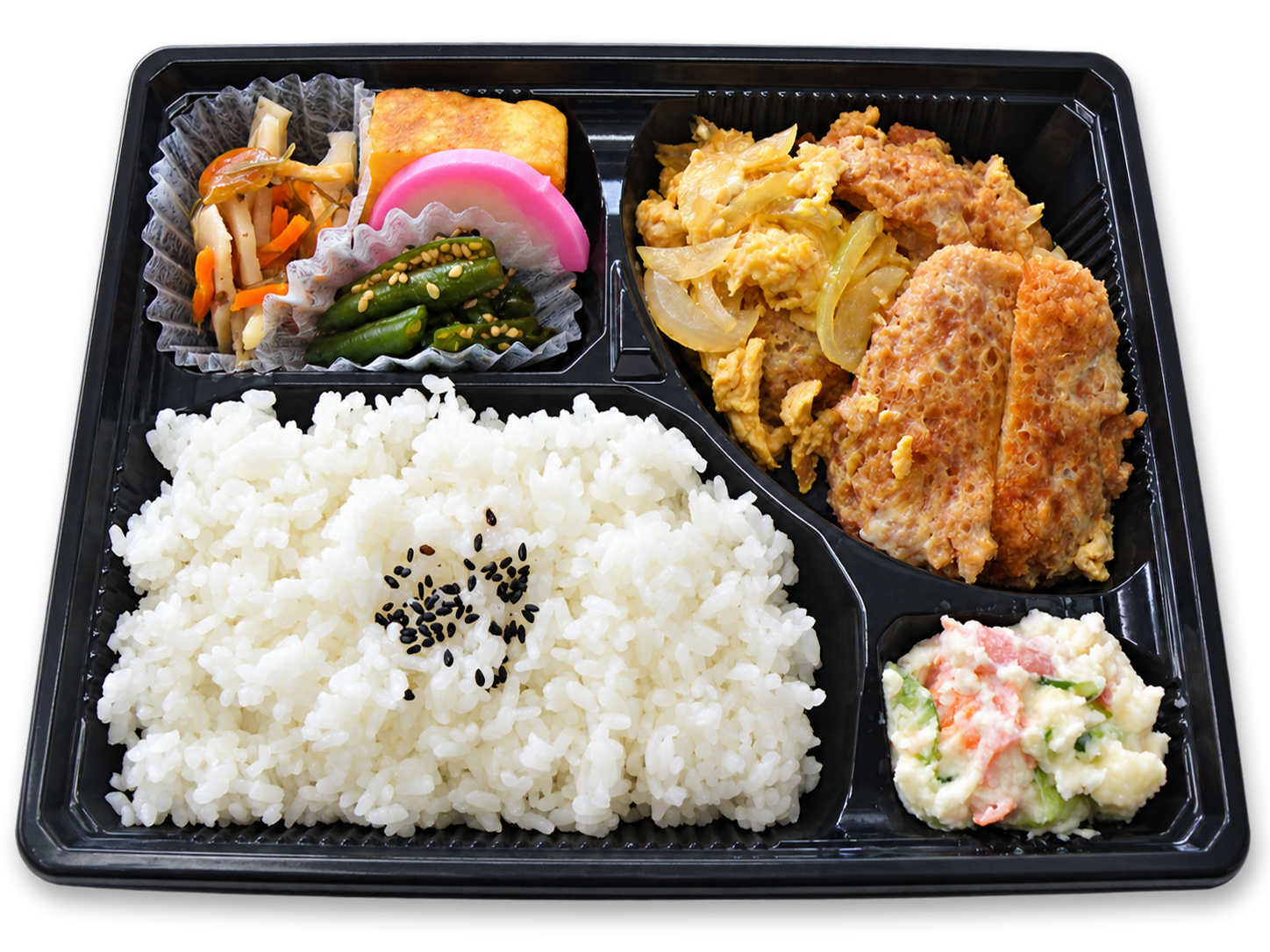 カツ玉子とじ弁当